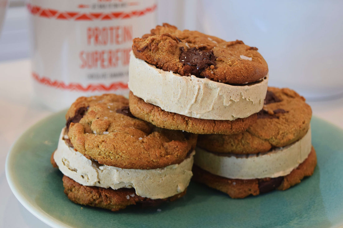 Paleo and Keto Friendly Ice Cream Sandwich