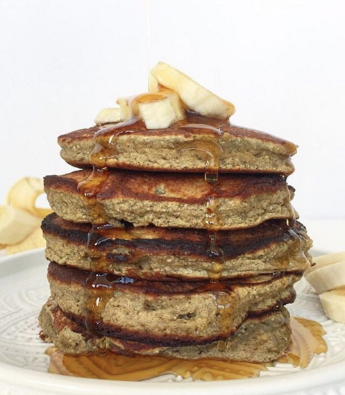 Rootz Banana Nut Protein Pancakes